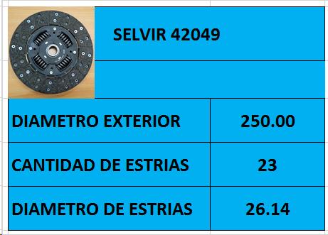 DISCO EMBR 250mm 23 EST MAZDA-MITSUBISHI BREME