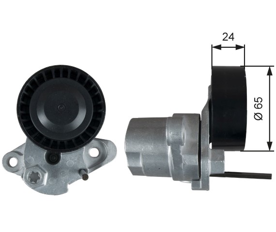TENSOR ALTER VW GOLF-TAOS C/AIRE SKF