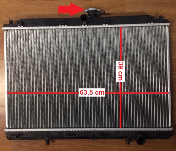 RADIADOR GM N300 (C/TAPON)