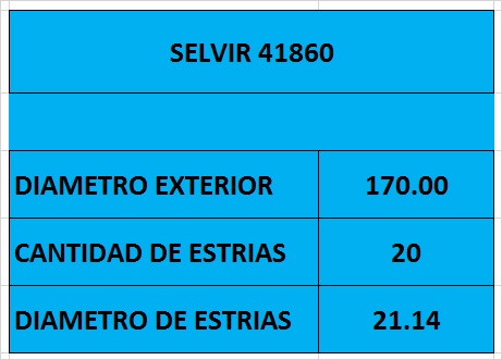 DISCO EMBR 170mm 20 EST CHARADE G100 WESTLAKE