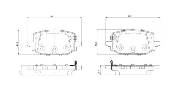 PASTILLAS TRA NISSAN QASHQAI 23