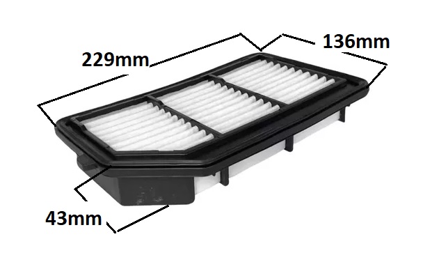FILTRO AIRE HONDA WR-V 18 1.5