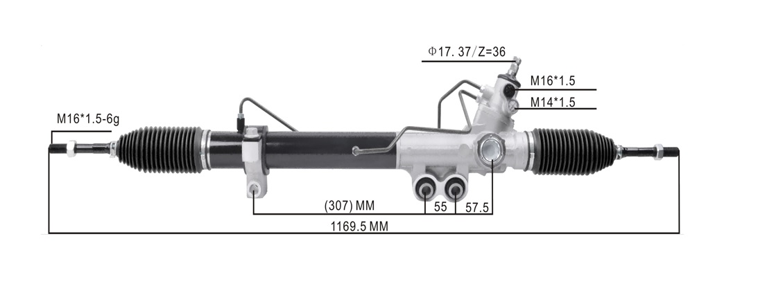 DIRECCION NISSAN FRONTIER NP300 16 (HID)