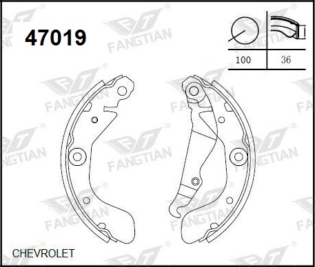 PATINES FRENO GM ONIX-PRISMA (KIT) BREMSI