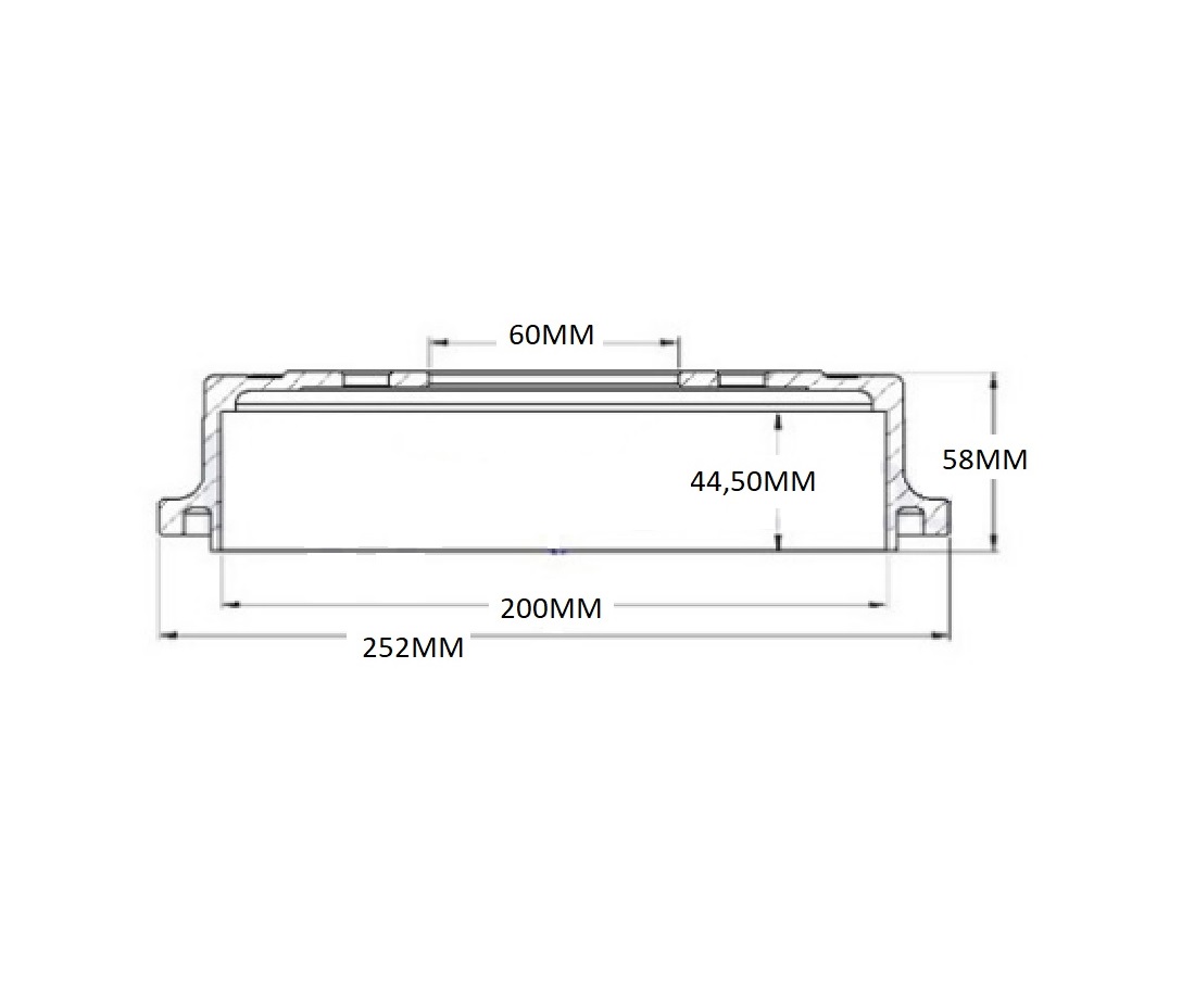 CAMPANA FRENO (200mm) TRA GM ONIX PLUS 20 (B)