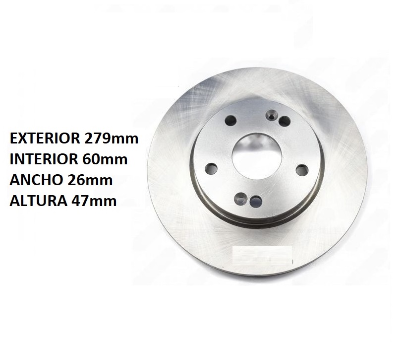 DISCO FRENO (279mm) DEL LIFAN X7 2018
