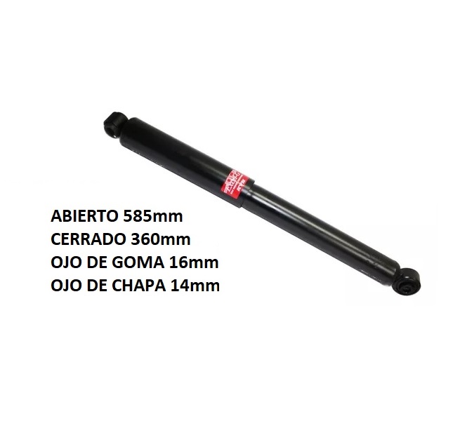 AMORTIGUADOR TRA NISSAN FRONTIER NP300 16 BREME