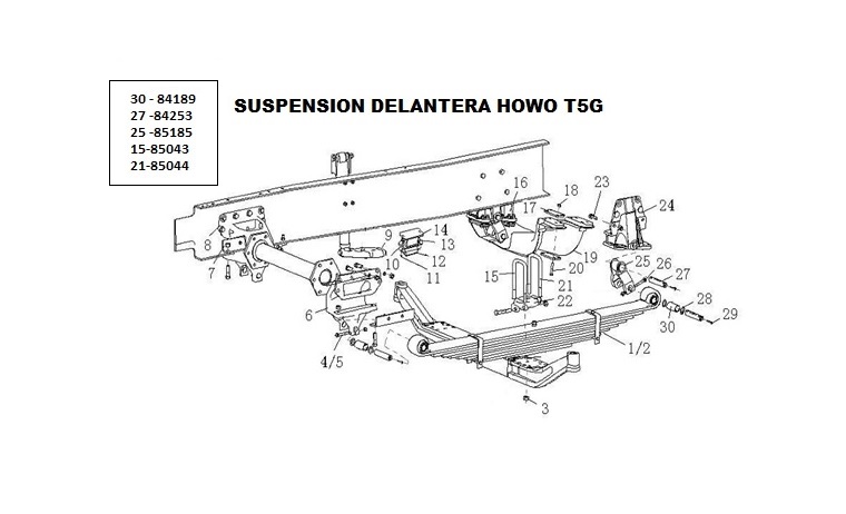 REGULADOR FRENO 10 ESTRIAS MANUAL DEL IZQ SCANIA