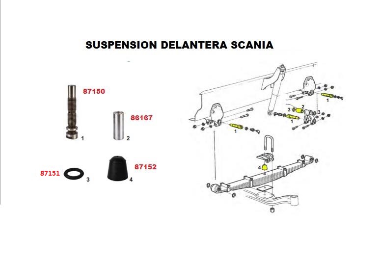 BUJE ELASTICO DEL SCANIA P340