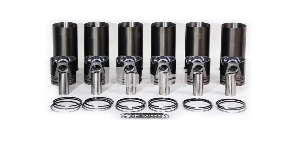 KIT MOTOR MAN 6 CIL (CAMISAS+PISTONES+PERNOS+AROS)