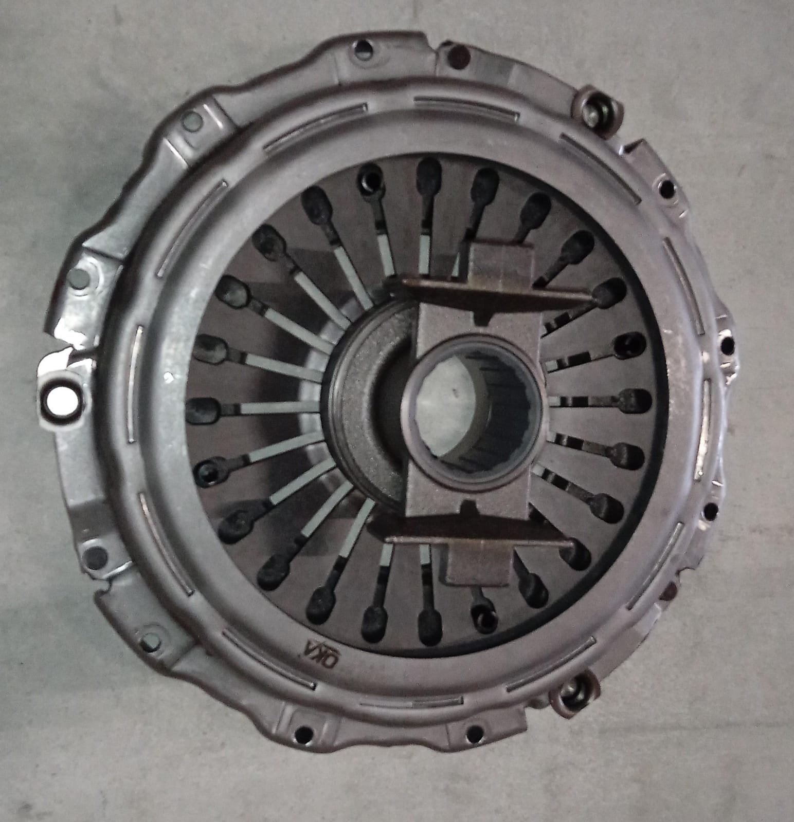 PLACA EMBR 380mm VW (C/TUBO GUIA)