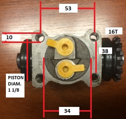 CILINDRO FRENO TRA JMC N900 (S/PURGADOR)