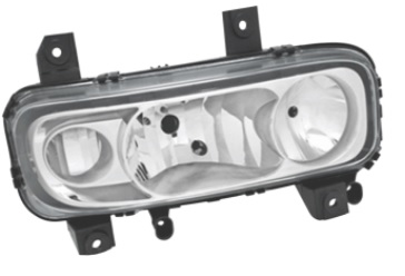 SEMIOPTICA DER MERCEDES BENZ ATEGO 1628 (2012)DEPO