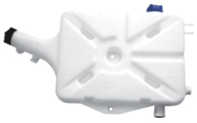 TANQUE RADIADOR VW-FORD CON TAPONES