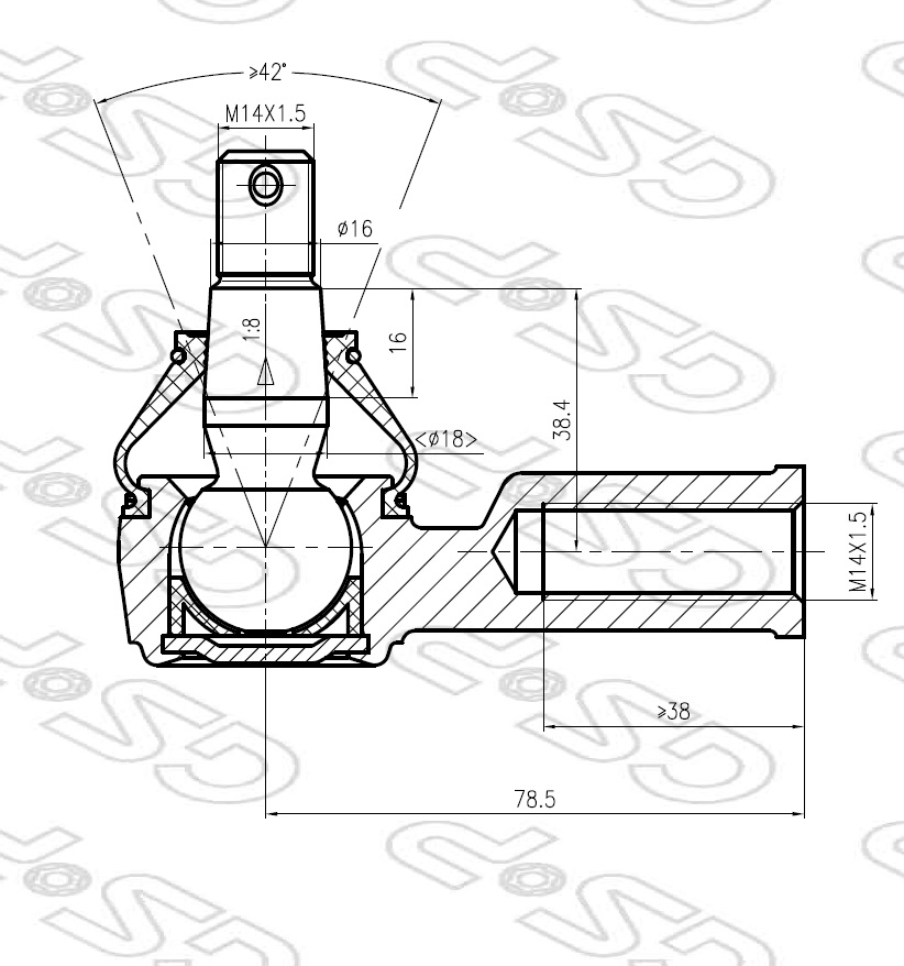 PUNTERO GM S10 (NOVA) 13-IZUSU AYD